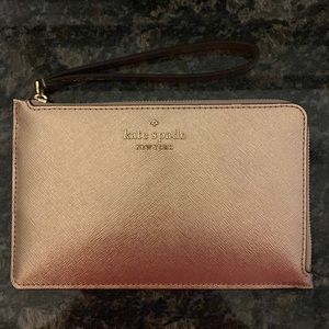 Kate Spade Wrislet/Wallet in Gold
